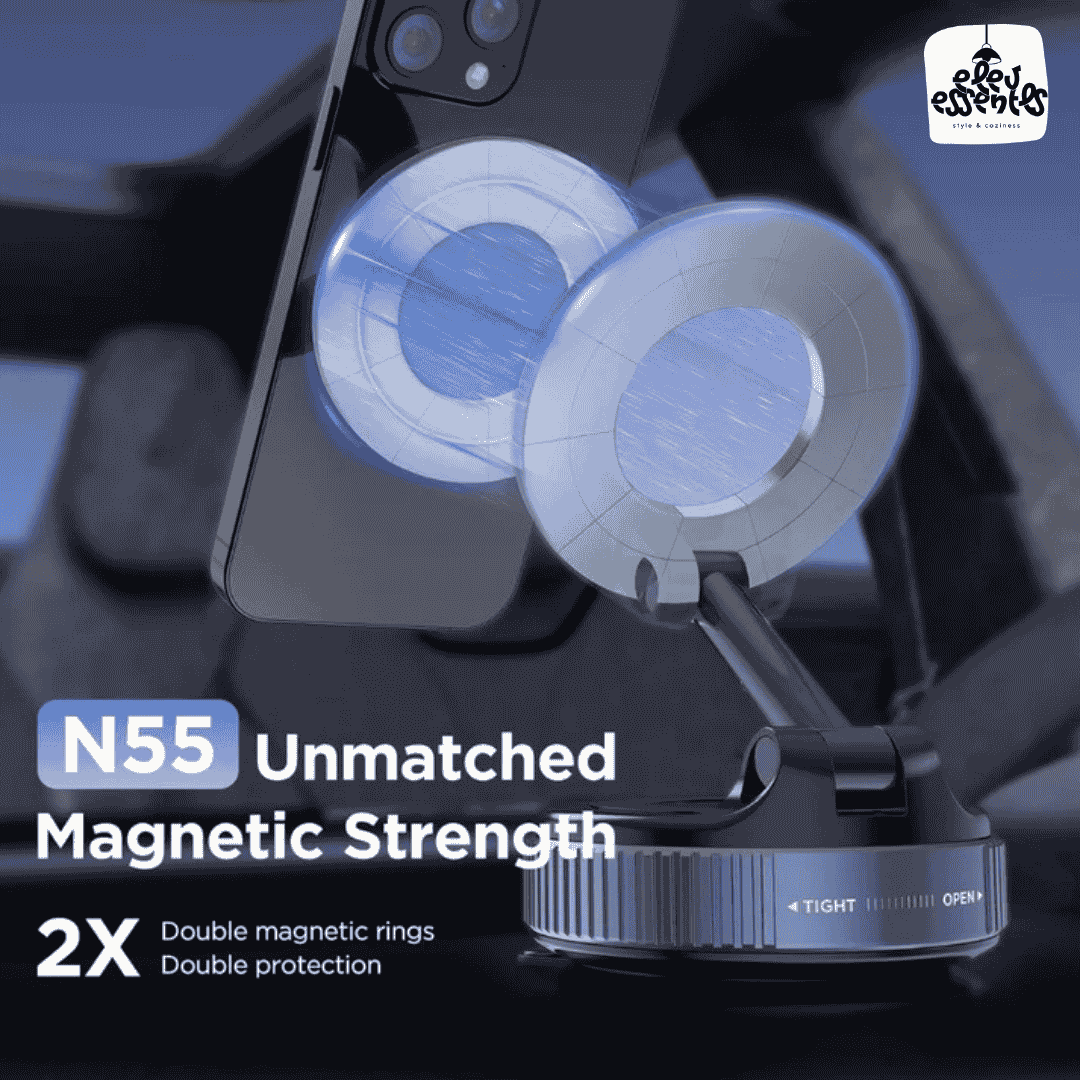 MagPro 360 Magnetic Phone Holder - No Slips, Strong Grip, Zero Worries