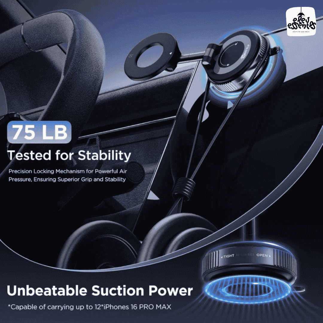 MagPro 360 Magnetic Phone Holder - No Slips, Strong Grip, Zero Worries