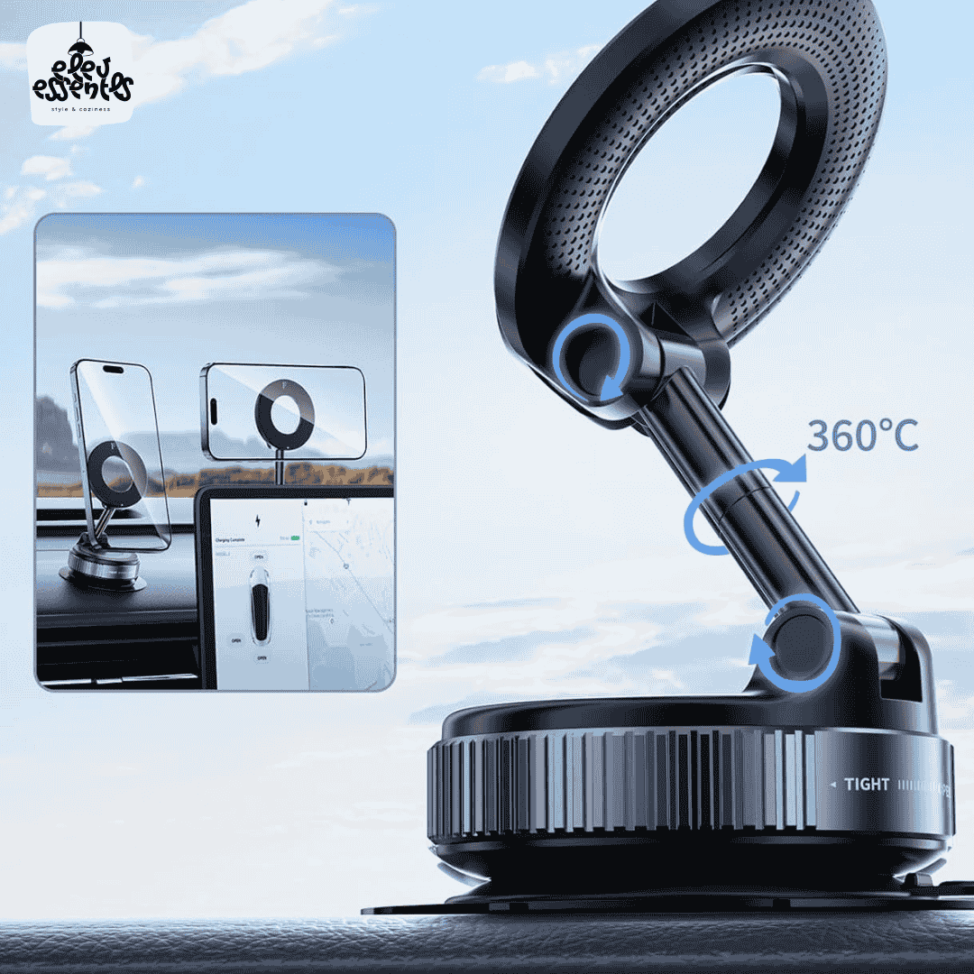 MagPro 360 Magnetic Phone Holder - No Slips, Strong Grip, Zero Worries