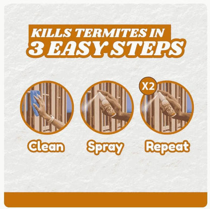 Mitx™ Herbal Termite killer Premium Spray – Buy 1 Get 2 FREE (Pack of 3)