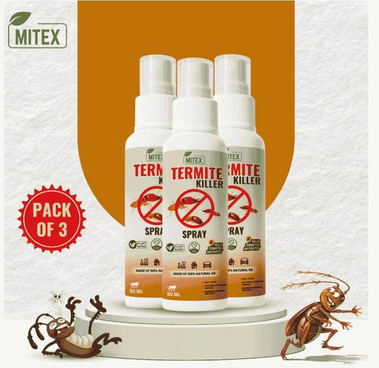 Mitx™ Herbal Termite killer Premium Spray – Buy 1 Get 2 FREE (Pack of 3)