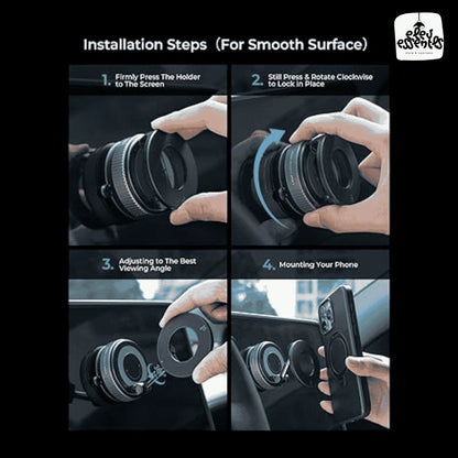 MagPro 360 Magnetic Phone Holder - No Slips, Strong Grip, Zero Worries