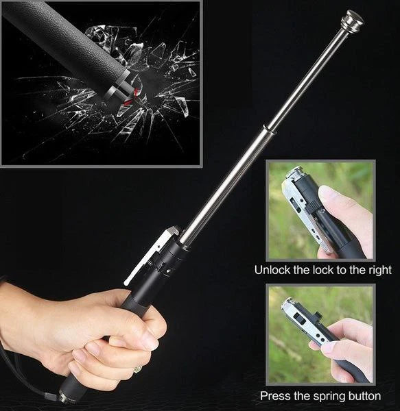 Emergency Self Defence Stick🦯  (Heavy Metal and Extendable)