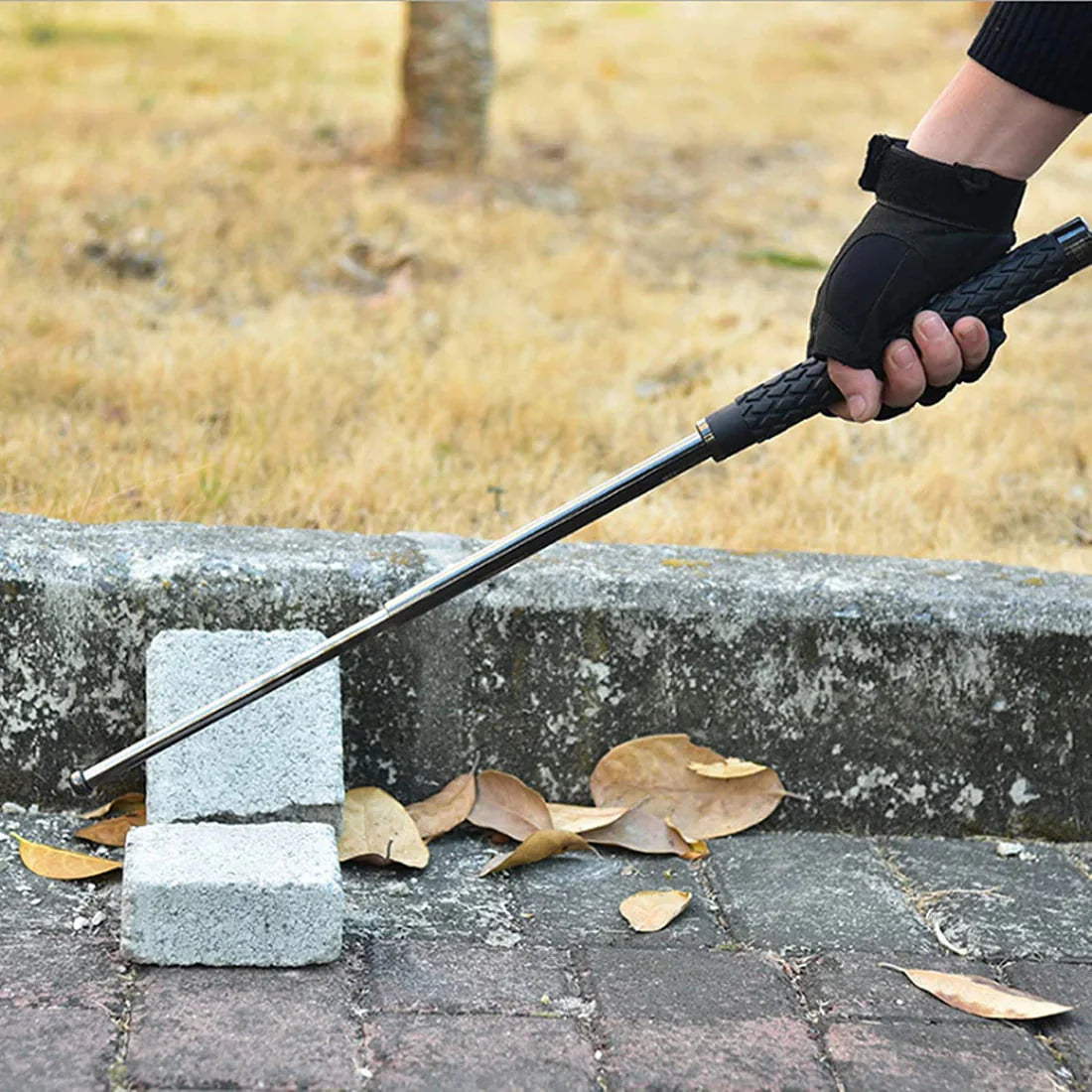 Emergency Self Defence Stick🦯  (Heavy Metal and Extendable)