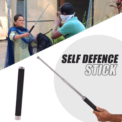 Emergency Self Defence Stick🦯  (Heavy Metal and Extendable)