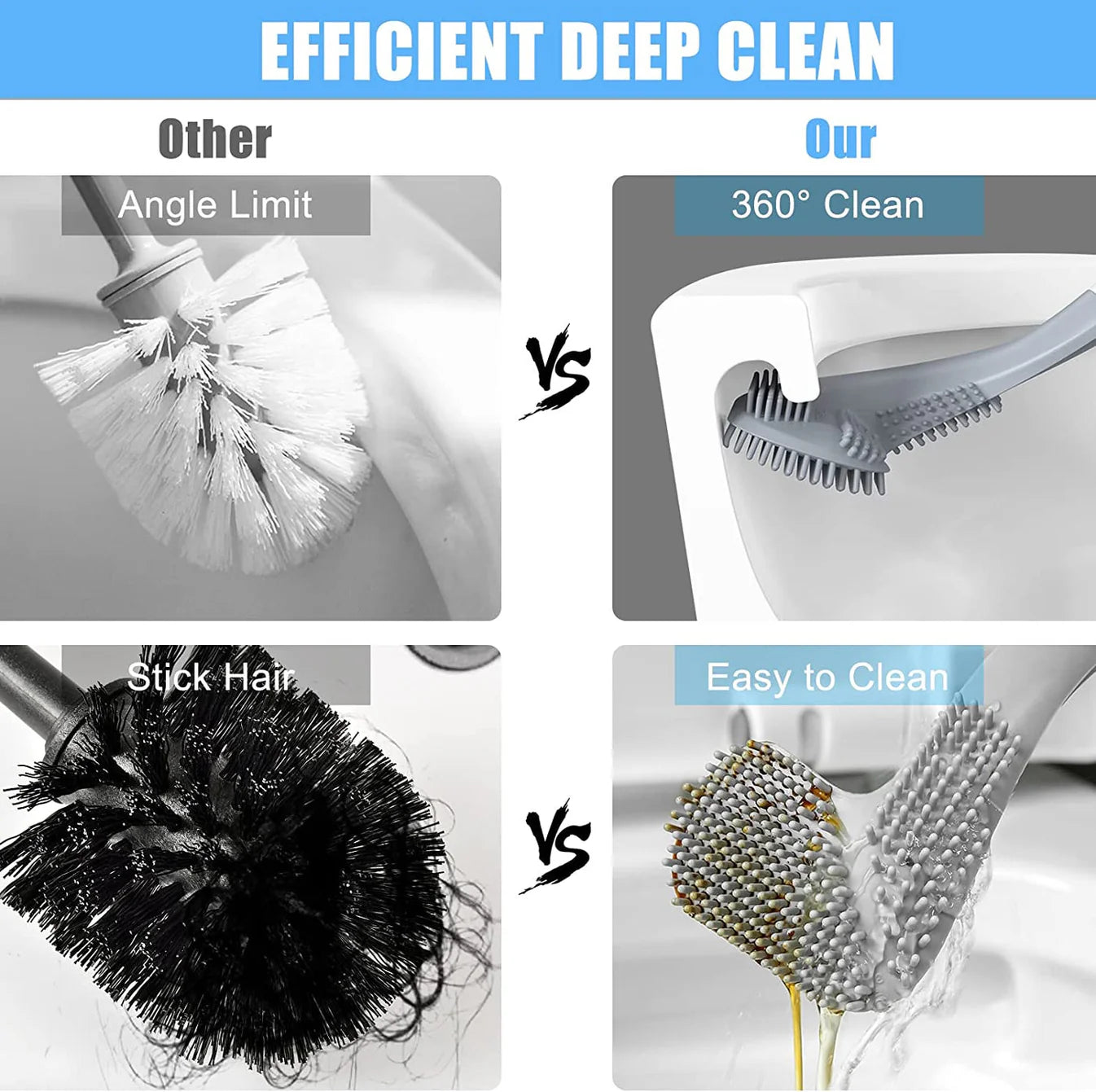 Golf Head Toilet Brush (Buy 1 Get 1 Free)